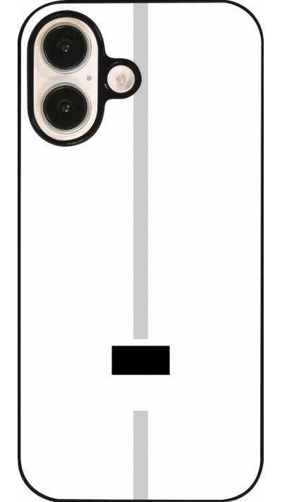 Coque iPhone 16 - Canton FR blanc