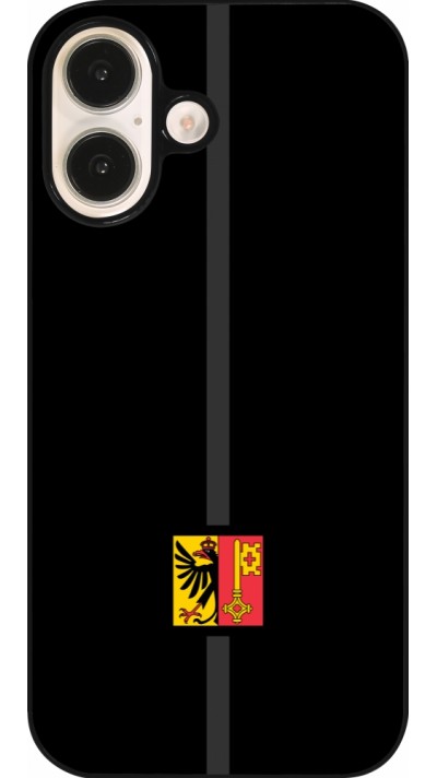 Coque iPhone 16 - Canton GE noir