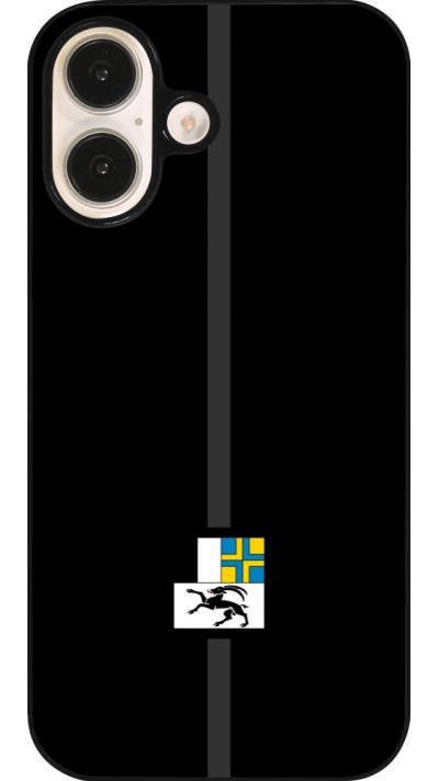 Coque iPhone 16 - Canton GR noir