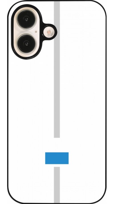 Coque iPhone 16 - Canton LU blanc