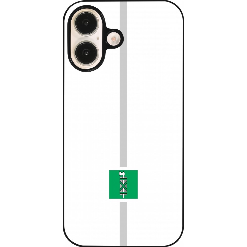 Coque iPhone 16 - Canton SG blanc