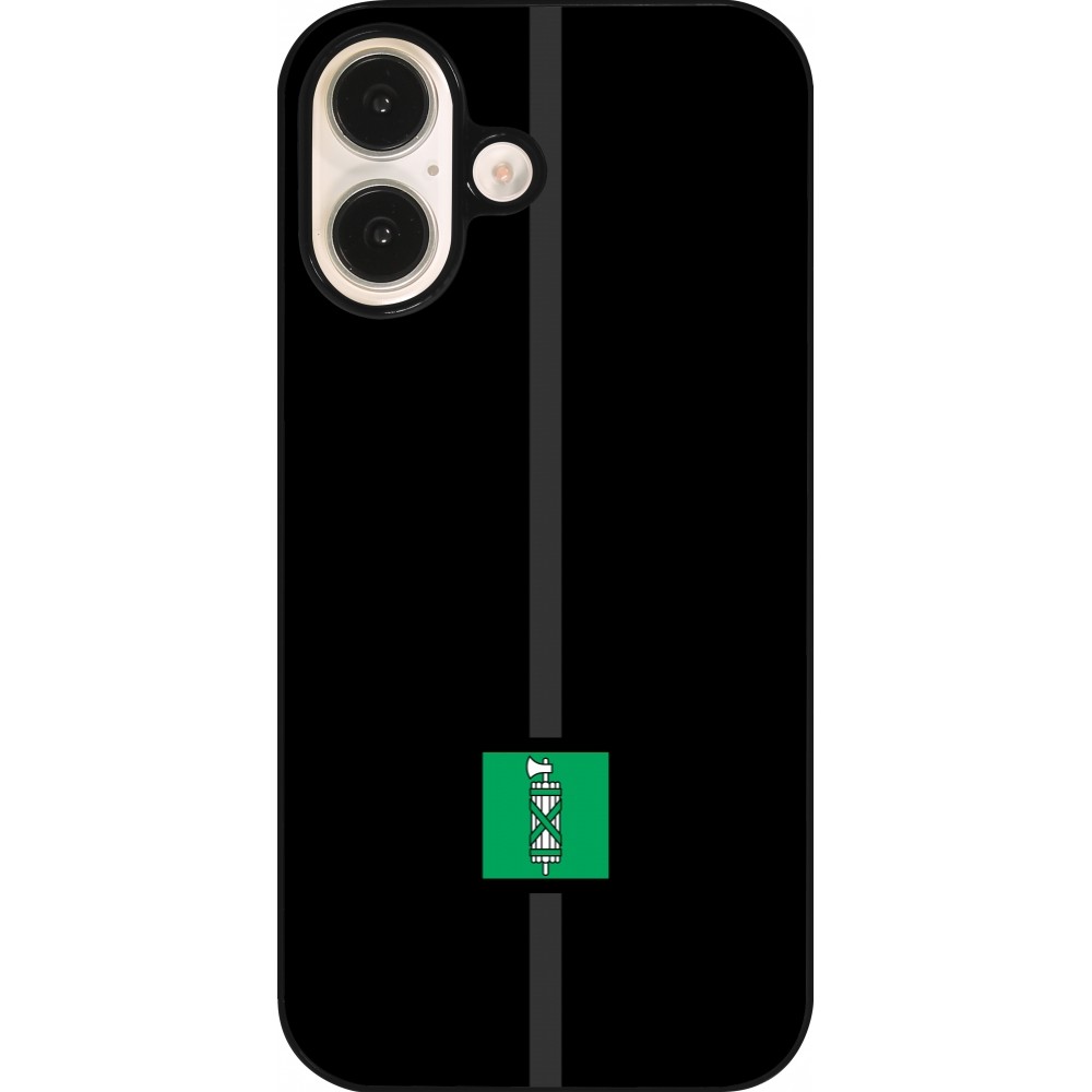 Coque iPhone 16 - Canton SG noir