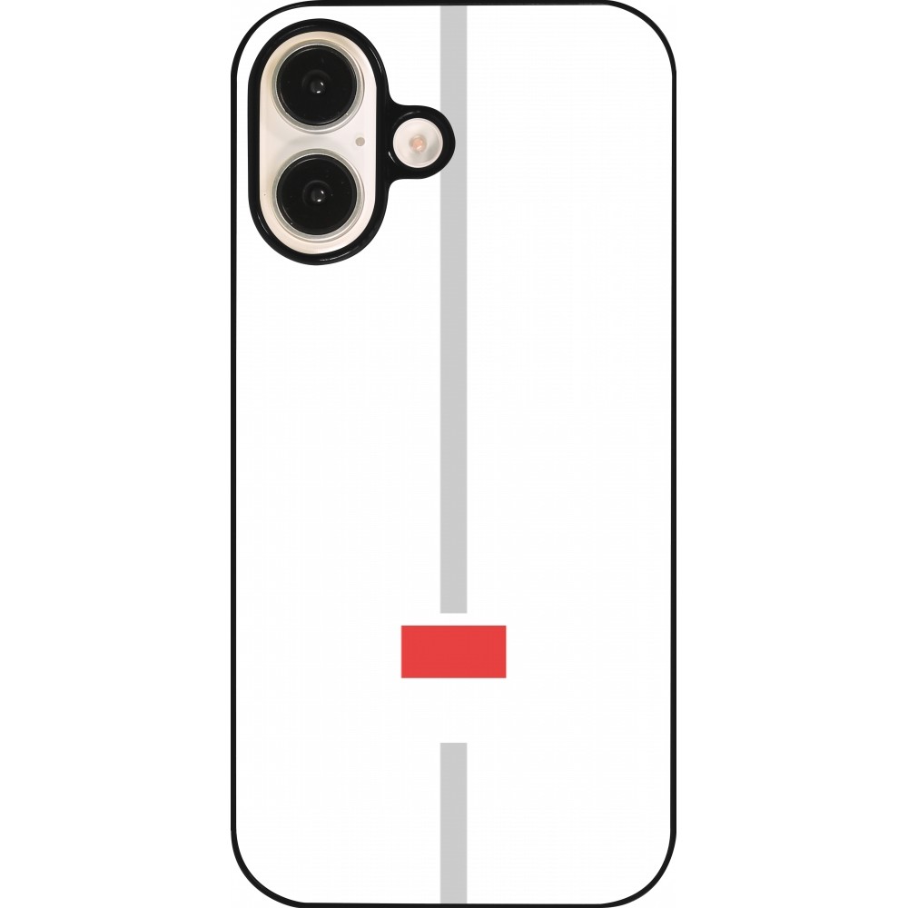 Coque iPhone 16 - Canton SO blanc
