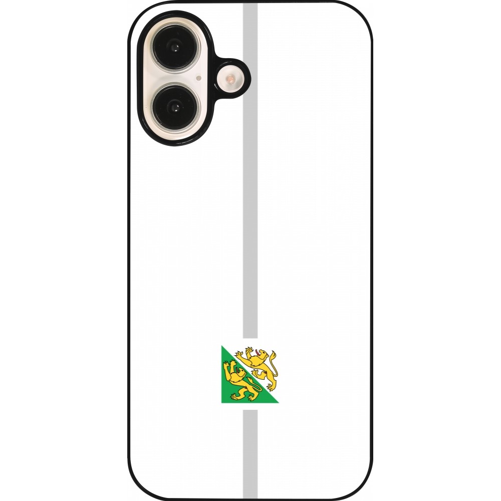 Coque iPhone 16 - Canton TG blanc