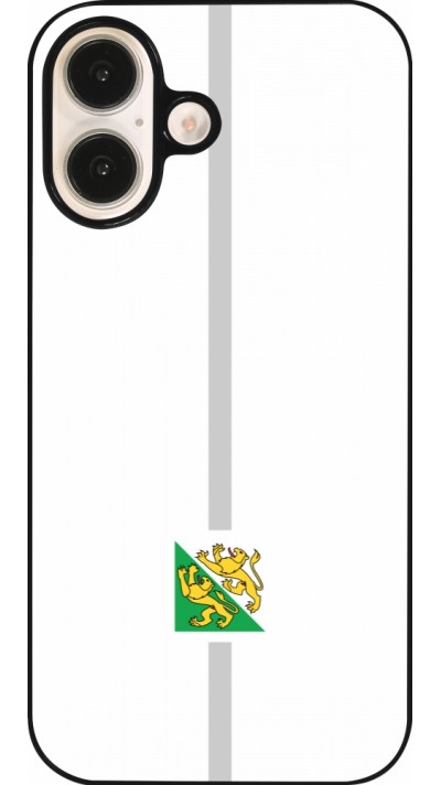 Coque iPhone 16 - Canton TG blanc