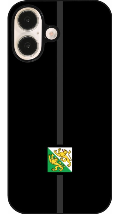 Coque iPhone 16 - Canton TG noir
