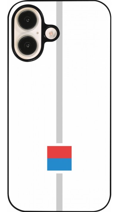 Coque iPhone 16 - Canton TI blanc