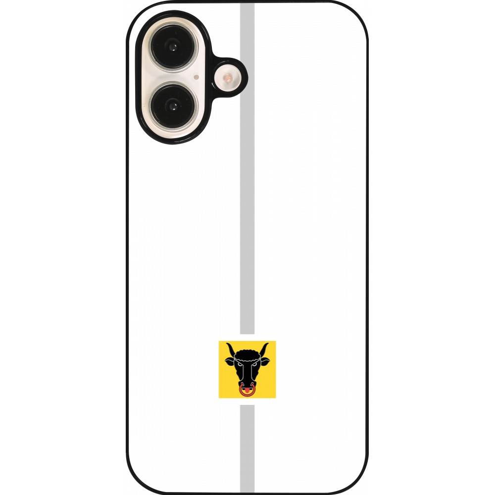 Coque iPhone 16 - Canton UR blanc