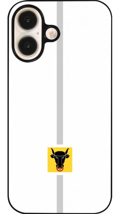 Coque iPhone 16 - Canton UR blanc