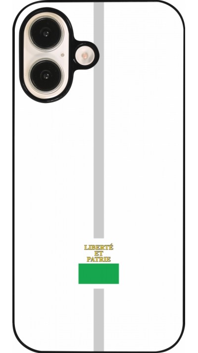 Coque iPhone 16 - Canton VD blanc