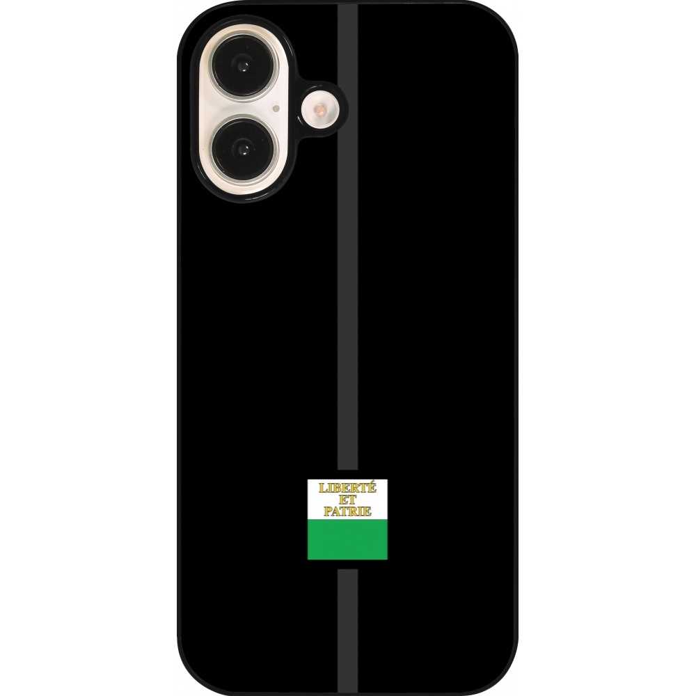 Coque iPhone 16 - Canton VD noir