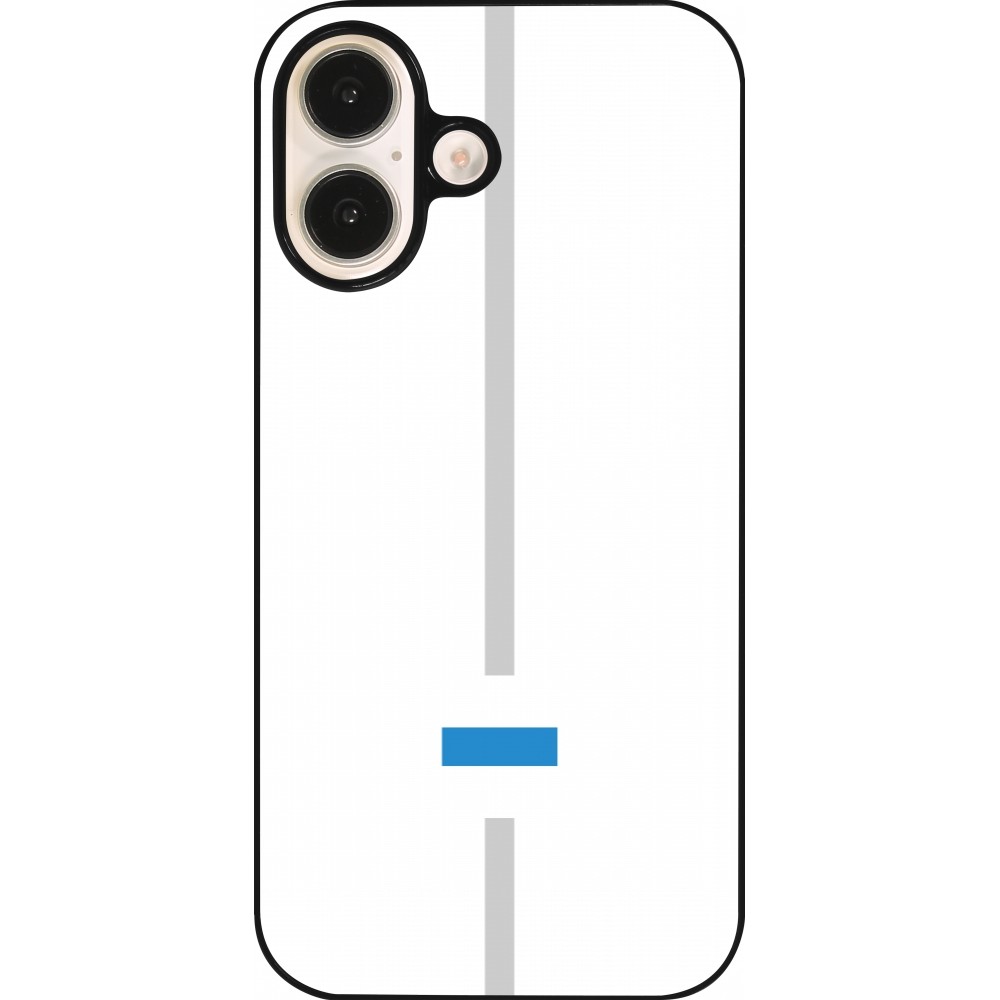 Coque iPhone 16 - Canton ZG blanc