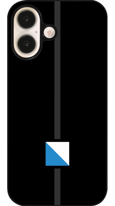 Coque iPhone 16 - Canton ZH noir