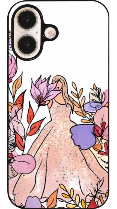 Coque iPhone 16 - Taylor Swift Sketch - White
