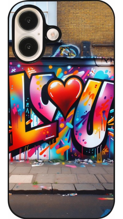iPhone 16 Case Hülle - Valentin 2025 Liebe U Tag