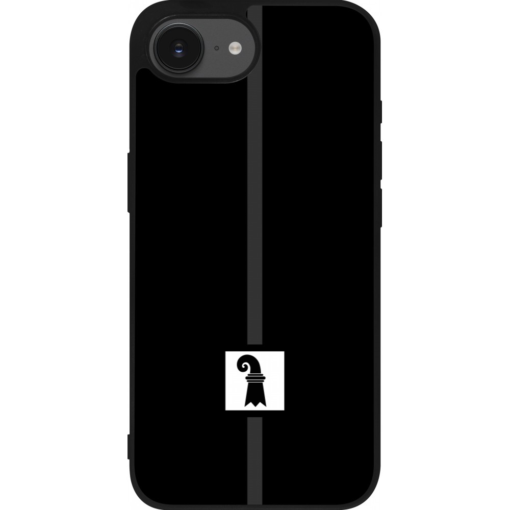 Coque iPhone 16e - Silicone rigide noir Canton BS noir