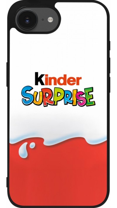 iPhone 16e Case Hülle - Silikon schwarz Kinder Surprise iPhone 16e Case Hülle - Silikon schwarz Kinder Surprise