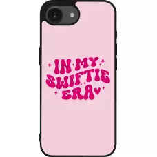 Coque iPhone 16e - Silicone rigide noir Taylor Swift In My Swiftie Era - Pink