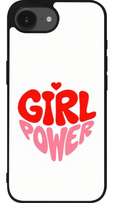 Coque iPhone 17e / 16e - Silicone rigide noir Womens day 2026 6