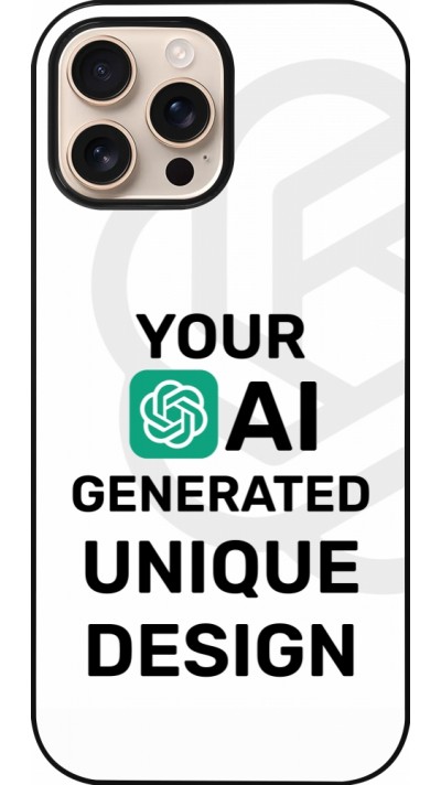 Coque iPhone 16 Pro Max - 100% unique générée par intelligence artificielle (AI) avec vos idées