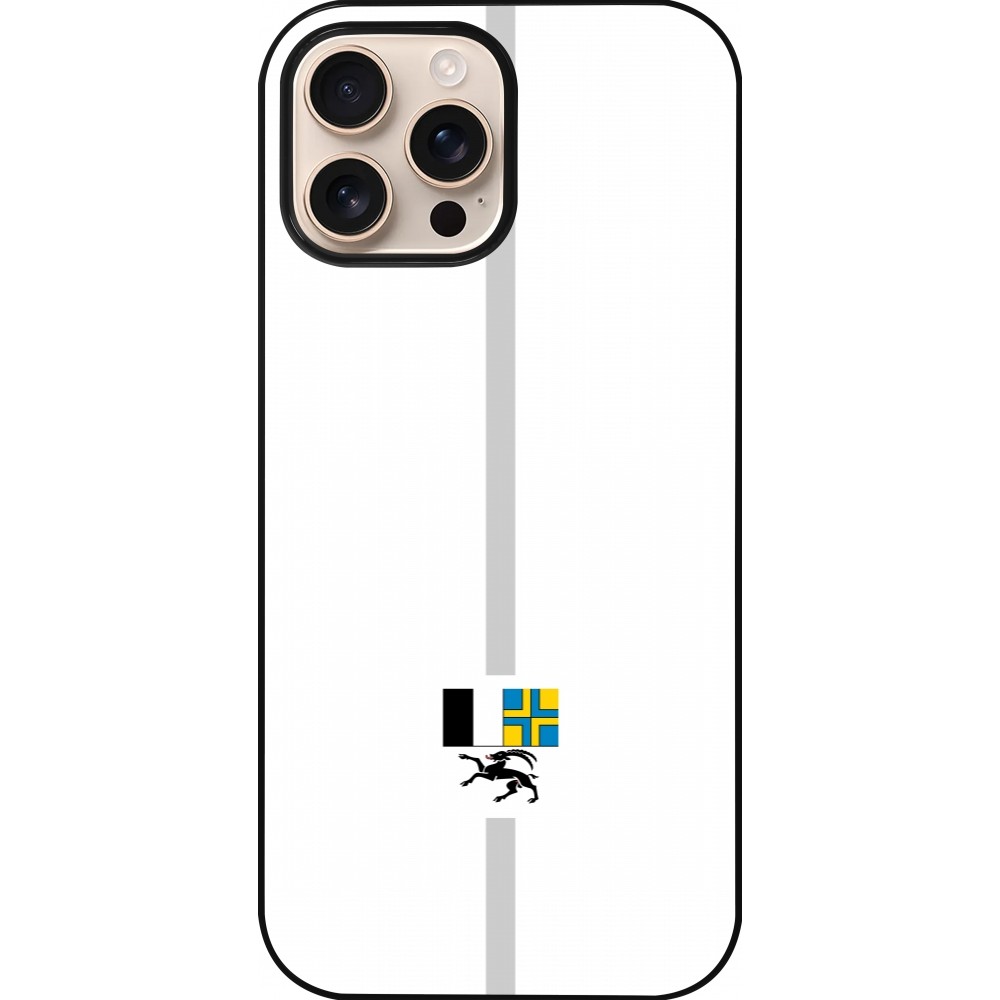 Coque iPhone 16 Pro Max - Canton GR blanc