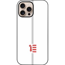 Coque iPhone 16 Pro Max - Canton JU blanc
