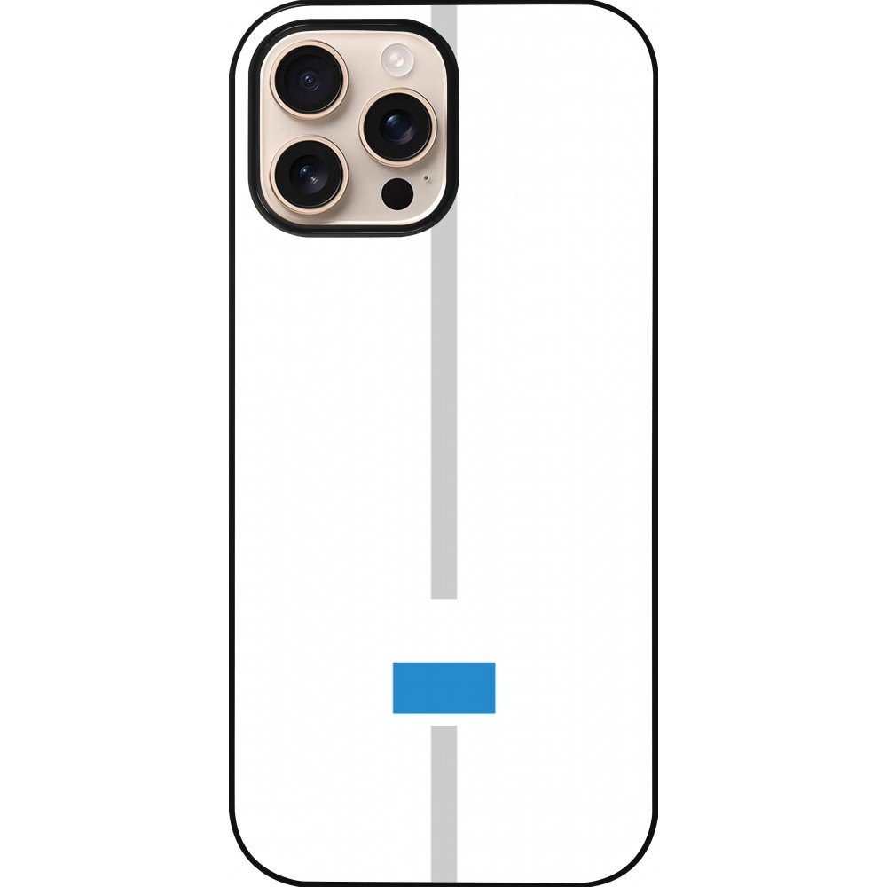 Coque iPhone 16 Pro Max - Canton LU blanc