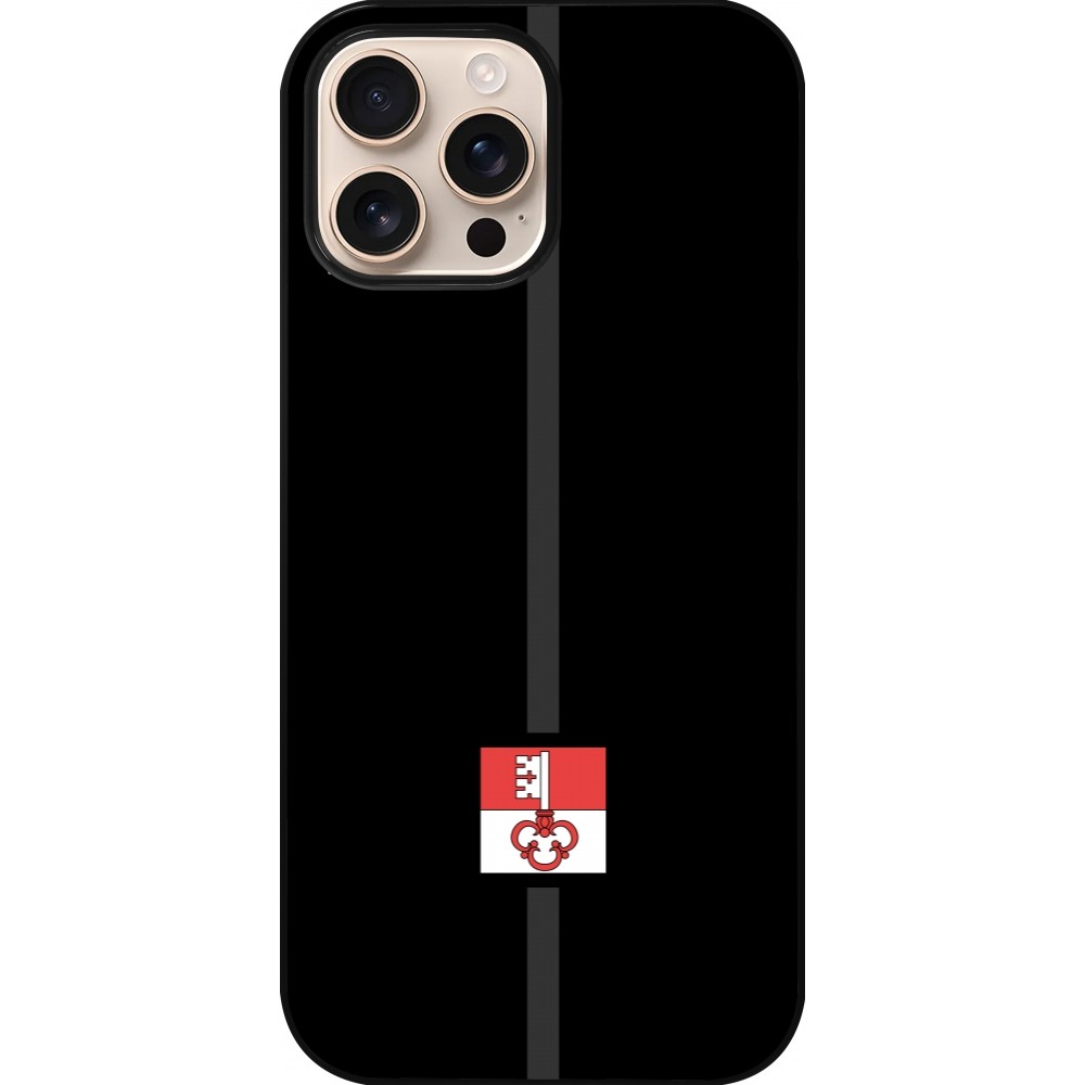 Coque iPhone 16 Pro Max - Canton OW noir