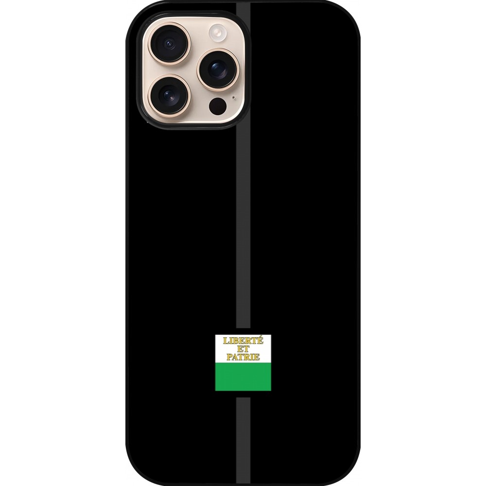 Coque iPhone 16 Pro Max - Canton VD noir