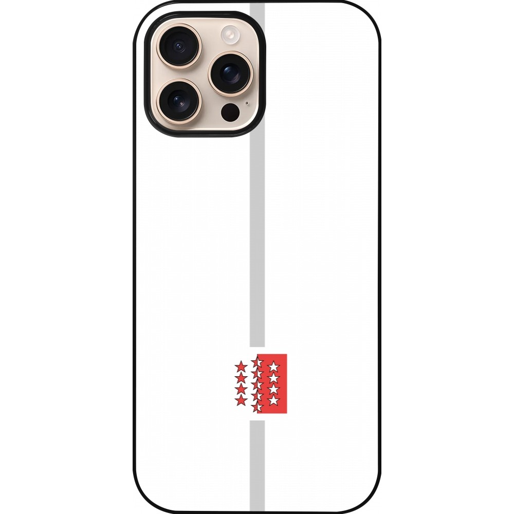 Coque iPhone 16 Pro Max - Canton VS blanc