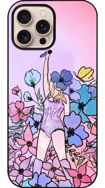 Coque iPhone 16 Pro Max - Taylor Swift Sketch - Pink