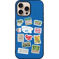 Coque iPhone 16 Pro Max - Silicone rigide noir Seals of the Dominican Republic DTMF