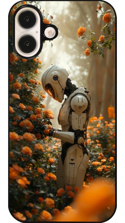 Coque iPhone 16 Plus - Astronaut flowers 2025
