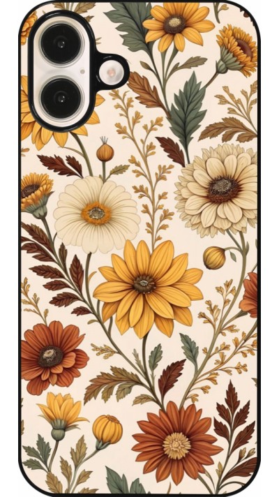 Coque iPhone 16 Plus - Autumn 25 Flower pattern
