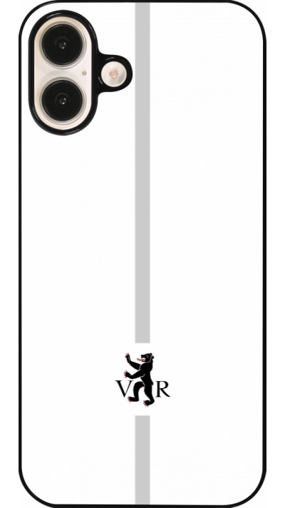 Coque iPhone 16 Plus - Canton AR blanc