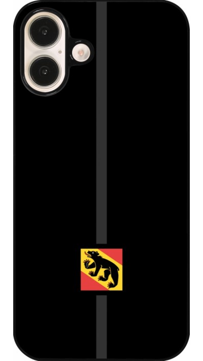 Coque iPhone 16 Plus - Canton BE noir