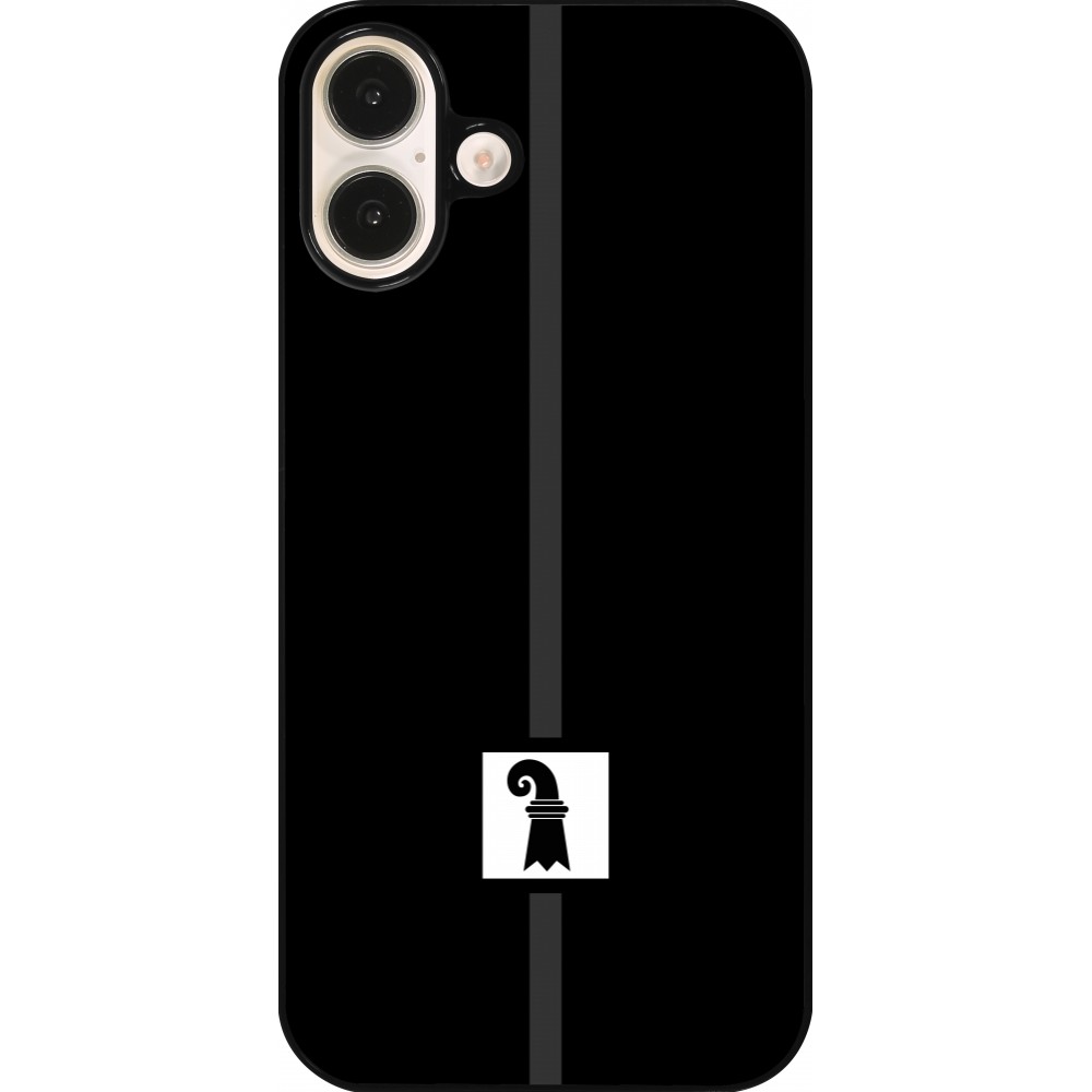 Coque iPhone 16 Plus - Canton BS noir