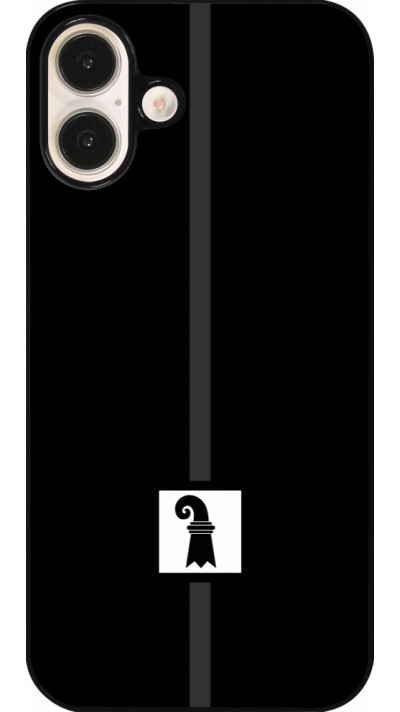 Coque iPhone 16 Plus - Canton BS noir