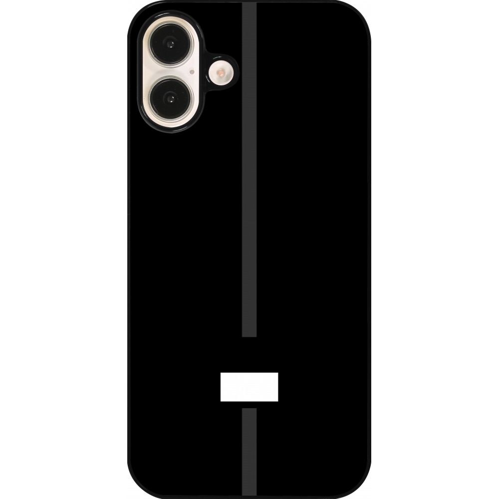 Coque iPhone 16 Plus - Canton FR noir