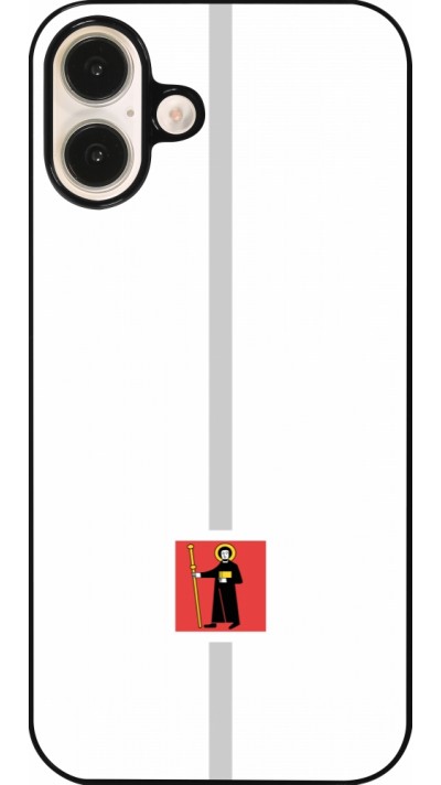 Coque iPhone 16 Plus - Canton GL blanc