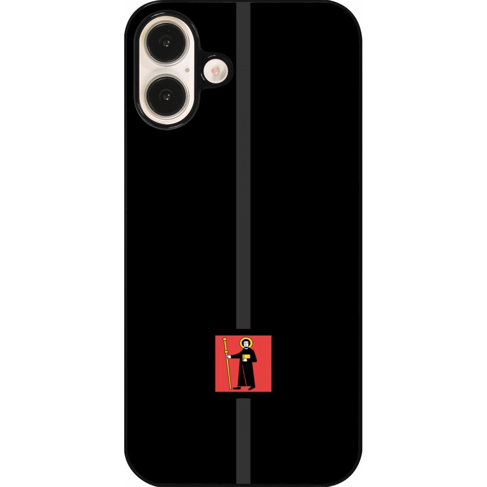 Coque iPhone 16 Plus - Canton GL noir