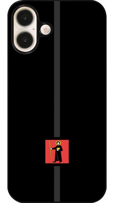 Coque iPhone 16 Plus - Canton GL noir