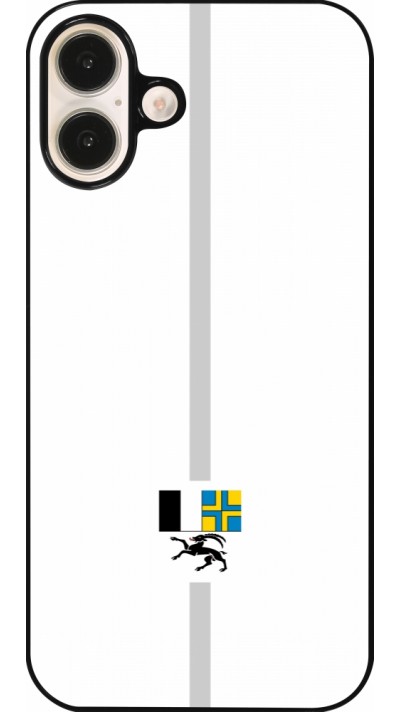 Coque iPhone 16 Plus - Canton GR blanc