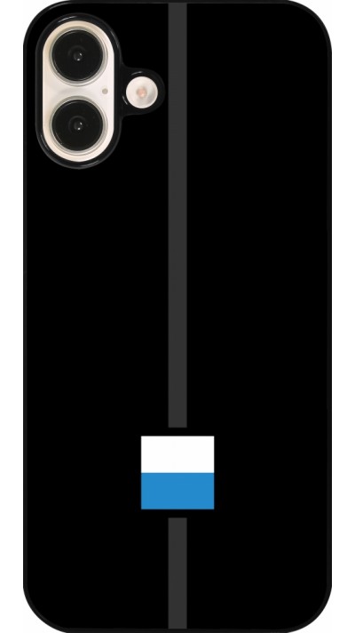 Coque iPhone 16 Plus - Canton LU noir