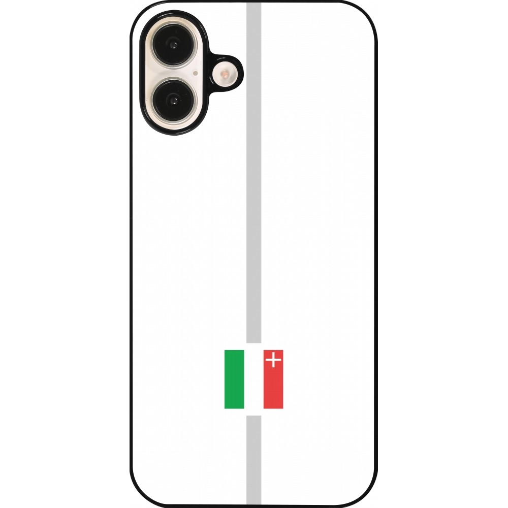 Coque iPhone 16 Plus - Canton NE blanc