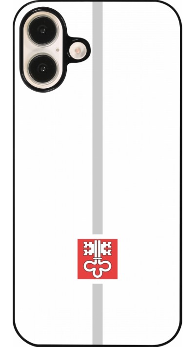 Coque iPhone 16 Plus - Canton NW blanc