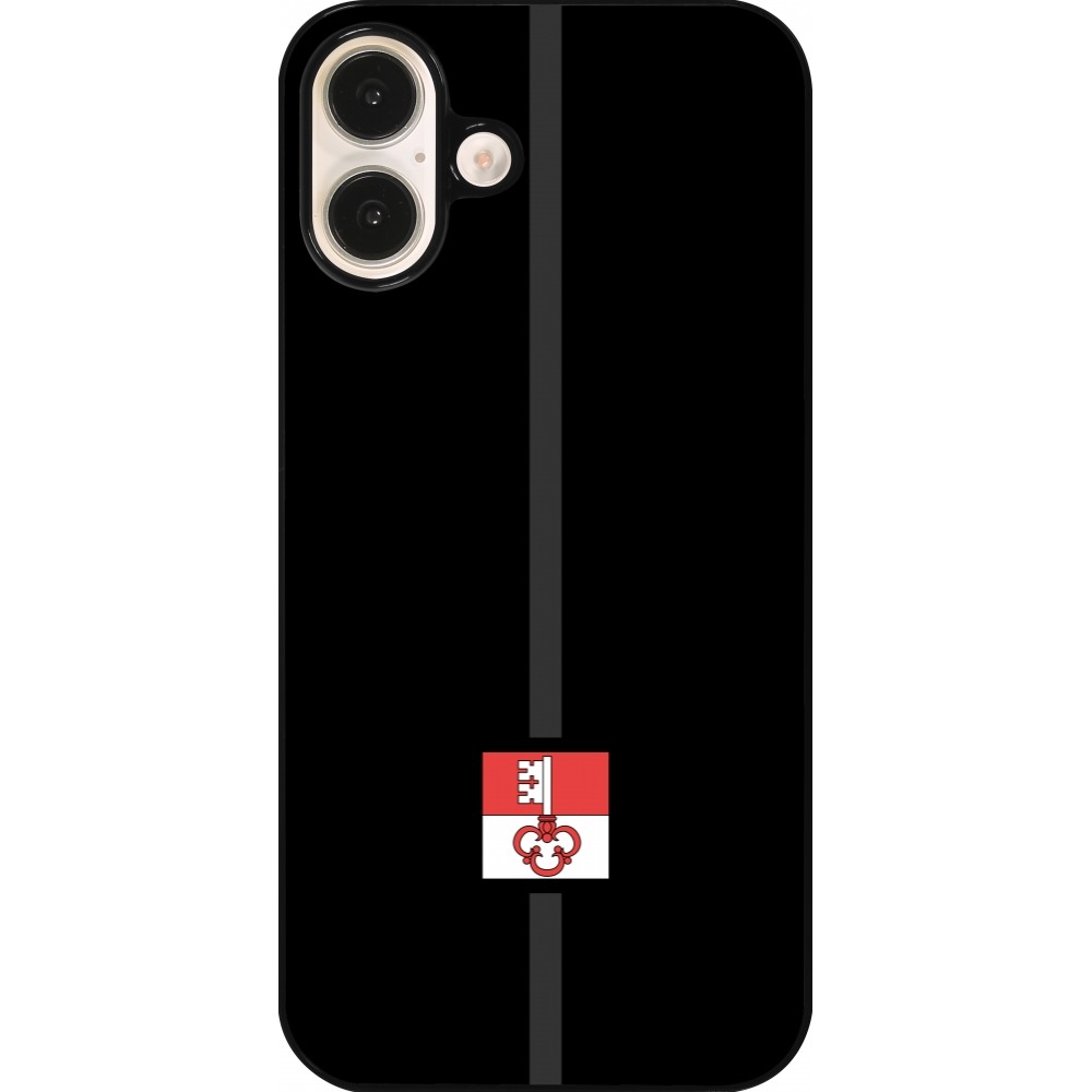 Coque iPhone 16 Plus - Canton OW noir