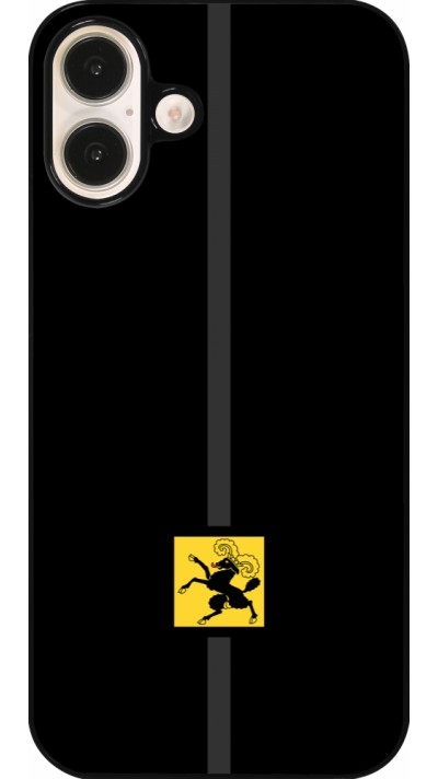 Coque iPhone 16 Plus - Canton SH noir