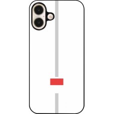 Coque iPhone 16 Plus - Canton SO blanc