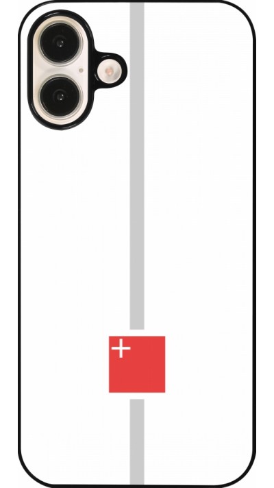 Coque iPhone 16 Plus - Canton SZ blanc